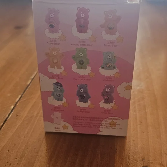 Pop Mart Care Bears “Share Bear” Colorful Hugs Series – Opened w/ Card & Box - Picture 2 of 4